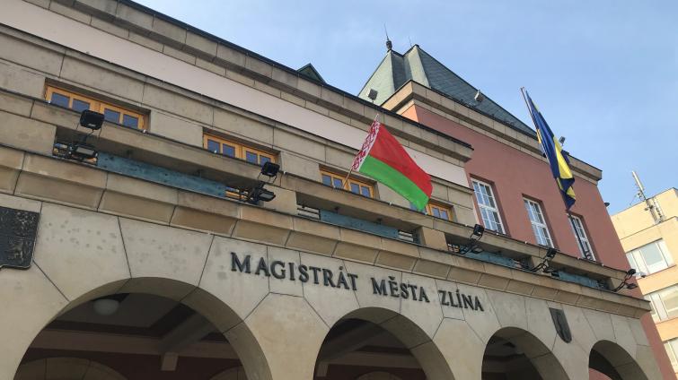 Město Zlín se připojilo k solidaritě s Běloruskem