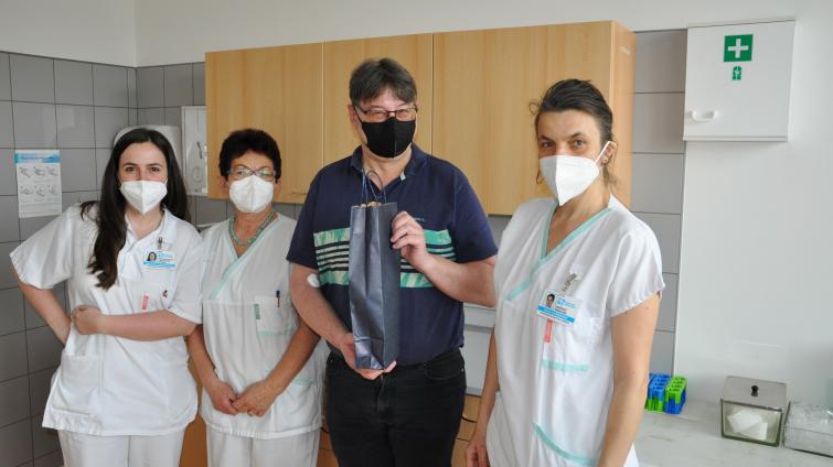Ve Vsetínské nemocnici přivítali dárce s pořadovým číslem 1000