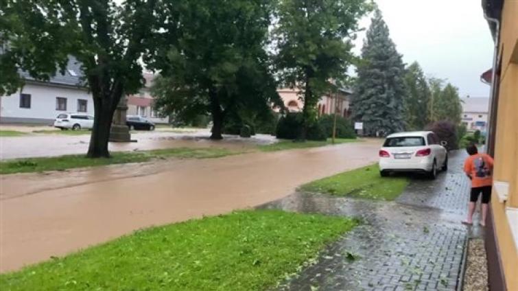 Obyvatelé Kvítkovic už se nebudou muset obávat přívalové vody