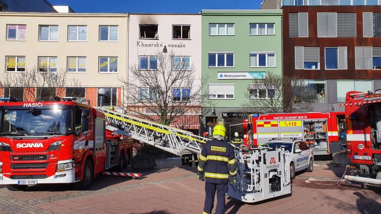 Centrem Zlína otřásla silná exploze