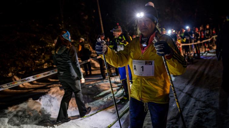 Noční stopu Valachy opět vyhrál Radim Srnský, mile překvapil zájem dětí