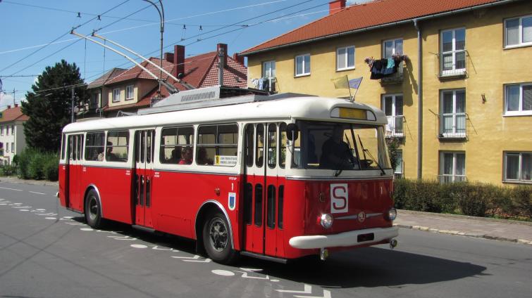 Historická vozidla MHD vyjedou ještě jednou do ulic Zlína a Otrokovic. Už tuto neděli!