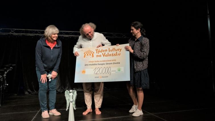 Během Týdne kultury na Valašsku se podařilo vybrat 180 tisíc korun. Pomohou mobilnímu hospicu