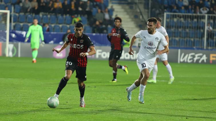 Slovácko podlehlo Nice 0:1. Zápas rozhodla hrubá chyba brankáře Nguyena 