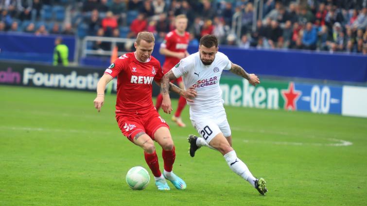 Slovácko prohrálo s Kolínem nad Rýnem 0:1 a ztratilo naději na postup ze skupiny