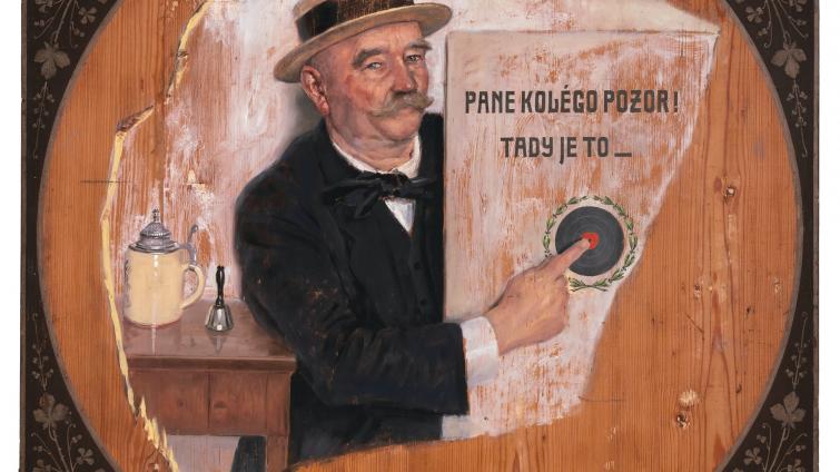 Muzeum Kroměřížska vystaví třicet dřevěných malovaných terčů kroměřížských ostrostřelců