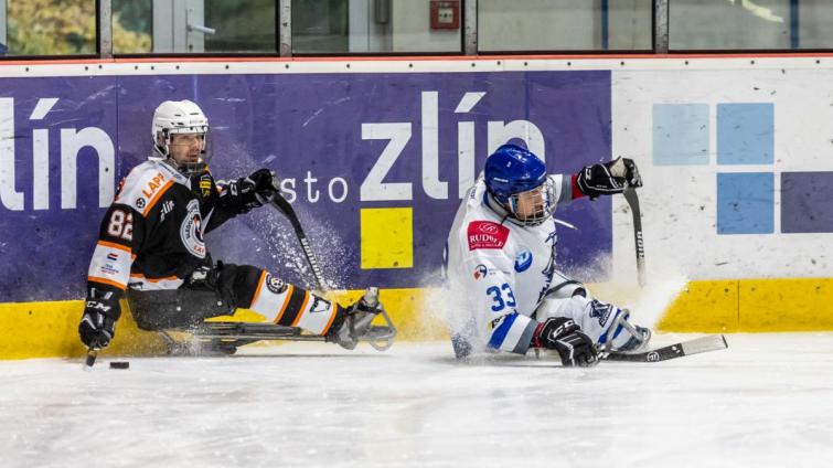 Základní část para hokejové ligy vrcholí! Zlín musí doma stvrdit postup do play-off