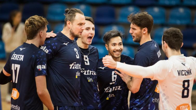 Volejbalisté Zlína jsou ve čtvrtfinále play-off. V rozhodujícím utkání porazili Benátky 3:1