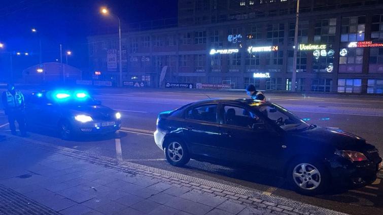 Policisté kontrolovali řidiče v centru Zlína. Rekordman překročil povolenou rychlost o 37 km/h