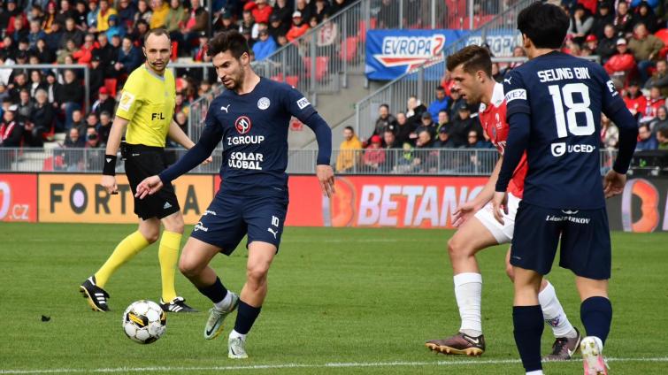 Slovácko ztratilo v Pardubicích vedení, po porážce 1:3 zůstalo páté 