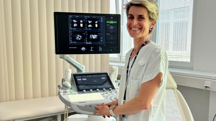 Gynekoložka KNTB získala prestižní certifikát pro ultrazvukové vyšetření. V ČR ho má pouze 13 lékařů