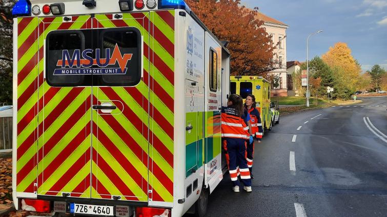 Mobilní iktová jednotka ošetřila už tři desítky pacientů