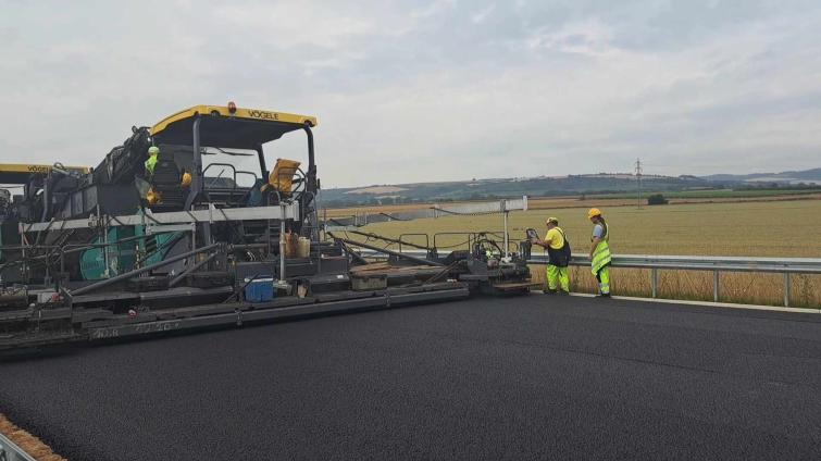 Po dálnici D55 mezi Starým Městem a Moravským Pískem se řidiči poprvé projedou letos v prosinci