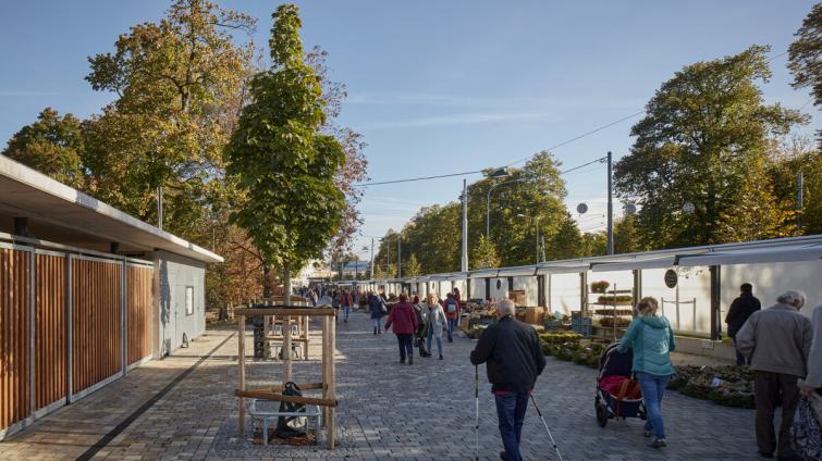 Zrekonstruované Tržiště Pod Kaštany získalo prestižní cenu Grand Prix Architektů