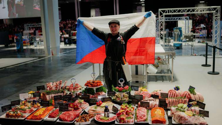 První Češka na světovém řeznickém šampionátu má kořeny na Slovácku
