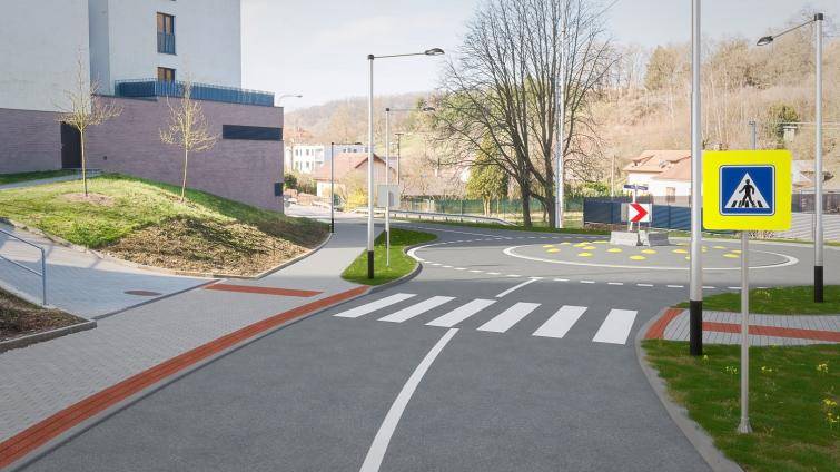 Na Jižních Svazích vznikne nová okružní křižovatka