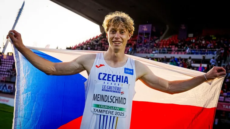 Dálkař Petr Meindlschmid je juniorským mistrem Evropy