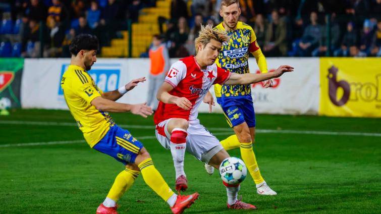 Ševci nezvládli se Slavií závěr, doma prohráli 0:4 a v poháru končí