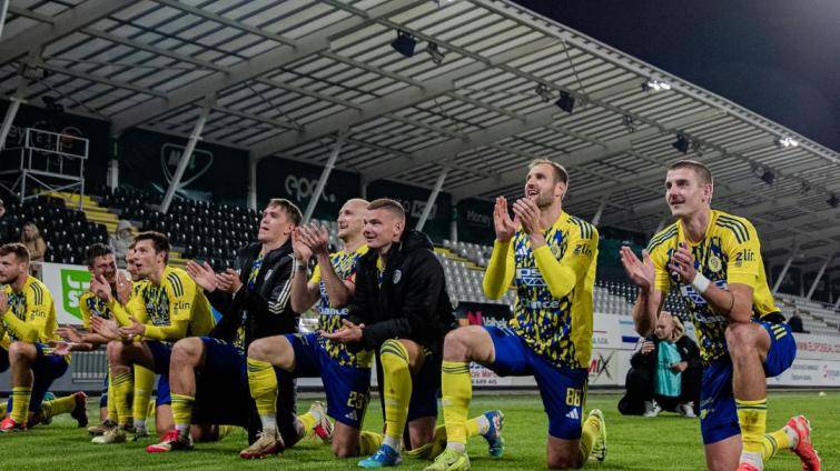 Poločas snů přinesl Zlínu triumf nad Jabloncem. Na Střelnici vyhrál po 17 letech