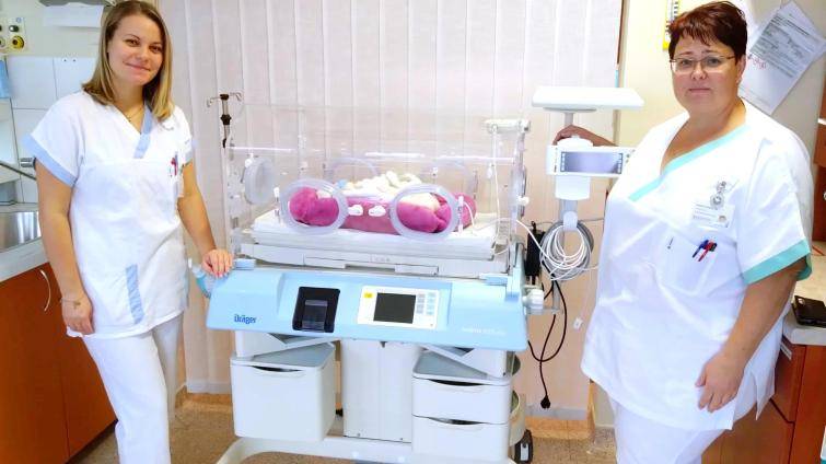 Nemocnice ve Valašském Meziříčí má nový špičkový inkubátor