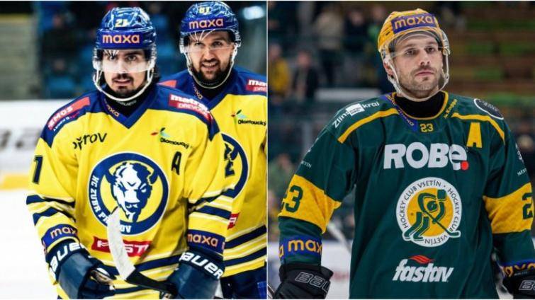 Měsíční výměna hráčů! Do Vsetína přichází bek Černý, Rob míří do Přerova