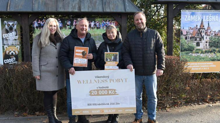 Zlínská zoo přepsala historii. Branami prošel návštěvník číslo 800 000