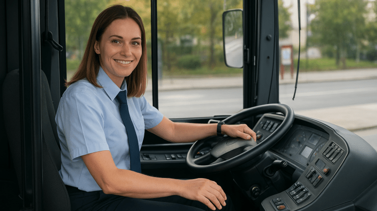 Řidičky frčí! V DSZO jich pracuje nejvíce v České republice