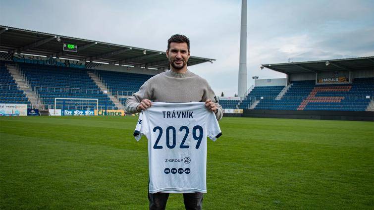 Kapitán pokračuje ve Slovácku. Michal Trávník podepsal smlouvu až do léta 2029