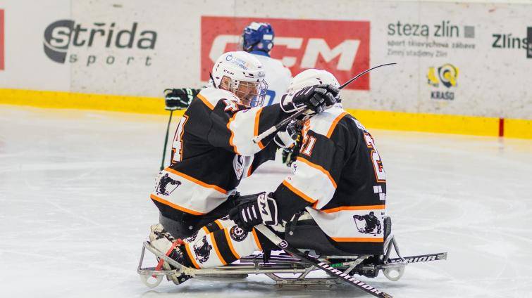 Sledge hokejisté Zlína na závěr základní části přehráli Havířov, zahrají si o bronz