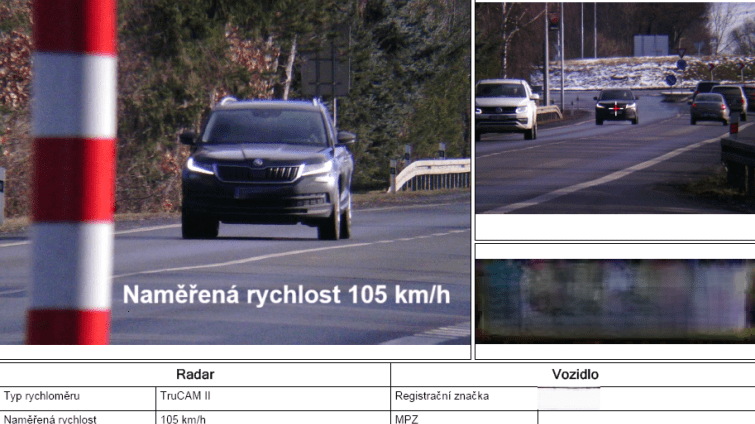 Řidička se Lípou u Zlína řítila rychlostí 105 km/h. Prý chtěla vyzkoušet brzdy