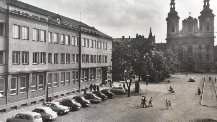 Masarykovo náměstí v 60. letech. Foto: FB Stanislava Blahy