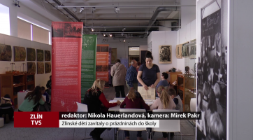 Zlínské děti zavítaly o prázdninách do školy