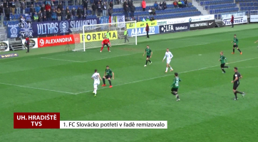 1. FC Slovácko potřetí v řadě jen remizovalo