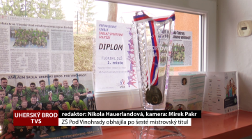 ZŠ Pod Vinohrady obhájila po šesté mistrovský titul