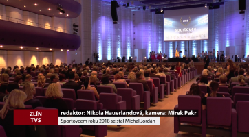 Sportovcem roku 2018 se ve Zlíně stal Michal Jordán