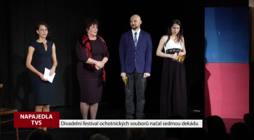 Divadelní festival ochotnických souborů načal sedmou dekádu