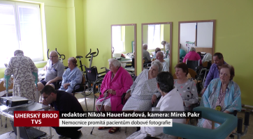 Uherskobrodská nemocnice promítá pacientům dobové fotografie