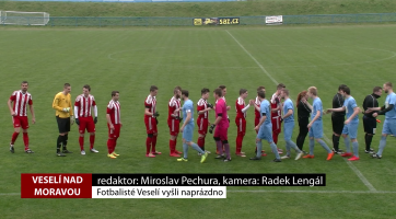 Fotbalisté Veselí vyšli naprázdno