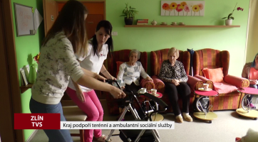 Kraj podpoří terénní a ambulantní sociální služby