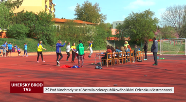 ZŠ Pod Vinohrady se zúčastnila celorepublikového atletického klání