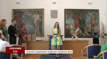 V Hodoníně byli oceněni úspěšní studenti středních škol