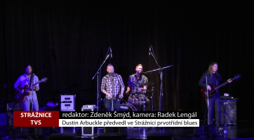 Dustin Arbuckle představil ve Strážnici prvotřídní blues