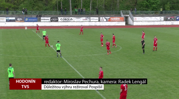 Důležitou výhru Hodonína režíroval Pospíšil