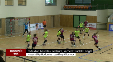 Házenkářky Hodonína rozstřílely Olomouc