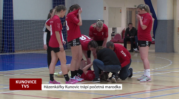 Házenkářky Kunovic trápí početná marodka