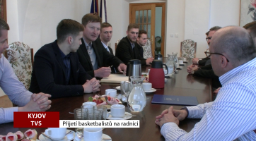 Radnice přijala kyjovské basketbalisty