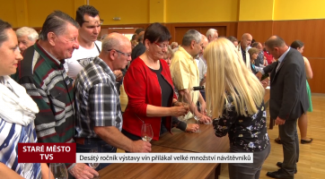 Desátý ročník výstavy vín přilákal velké množství návštěvníků