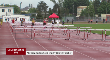 Atletický stadion hostil krajský žákovský přebor