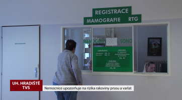 Nemocnice upozorňuje na rizika rakoviny prsou a varlat