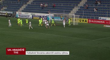 Fotbalisté Slovácka zakončili sezónu výhrou